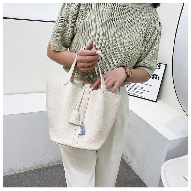 💼 Ladies Genuine Leather Soft Bucket Bag 💼