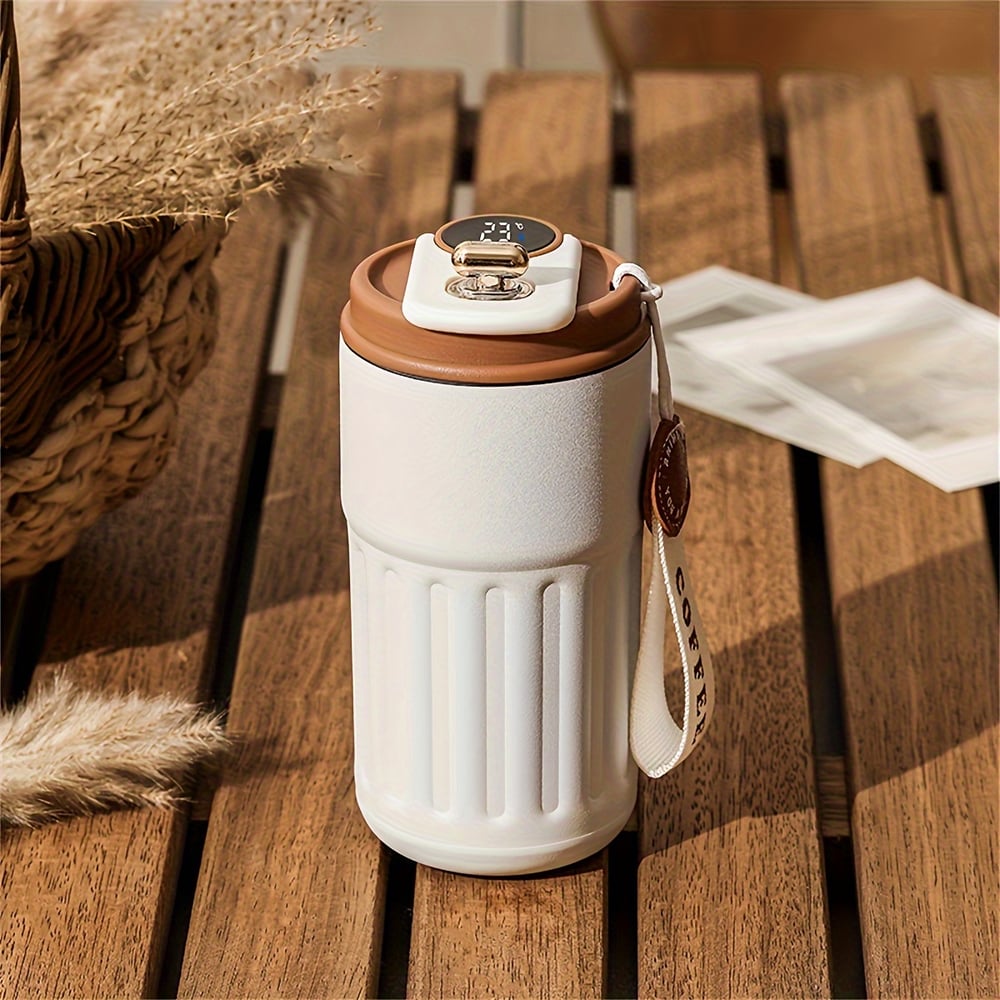 🔥LAST DAY 49% OFF🔥Led Temperature Display Coffee Mug Stainless Steel Thermos