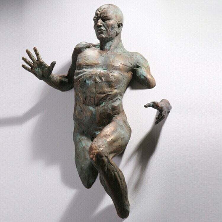 🔥Art Wall Decor Human Body Sculpture