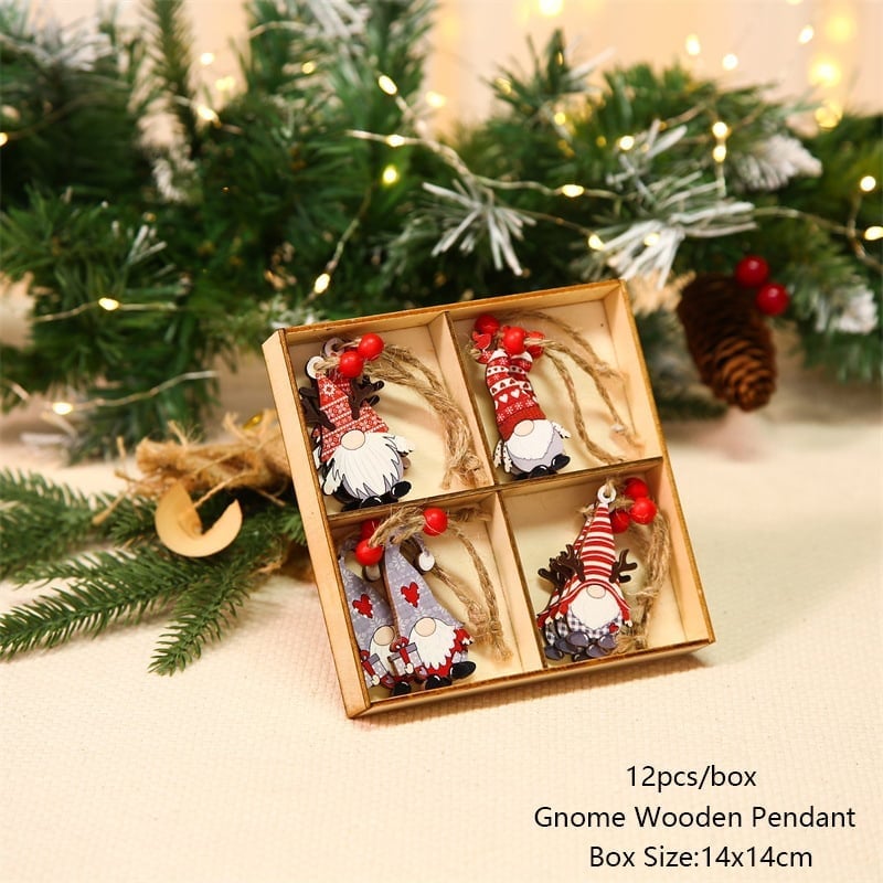 Gnome Ornament Set(12 PCS)
