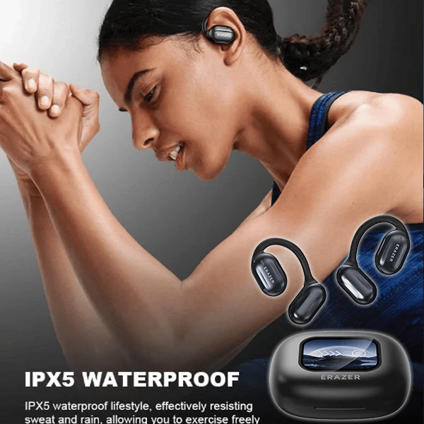 🔥 True Wireless Open Ear Earbuds Bluetooth 5.4