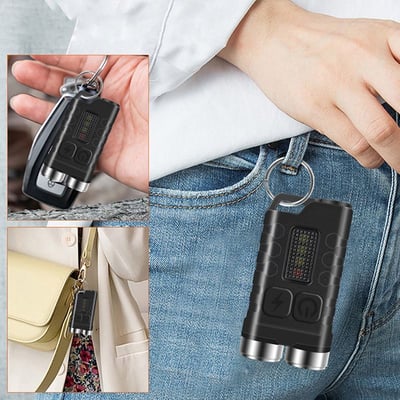 đBuy 2 Save 15%-â¨Magnetic Mini Keychain Flashlight