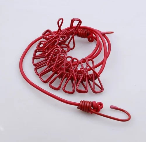 ๐ Portable Clothesline for Camping/Backyard/RV