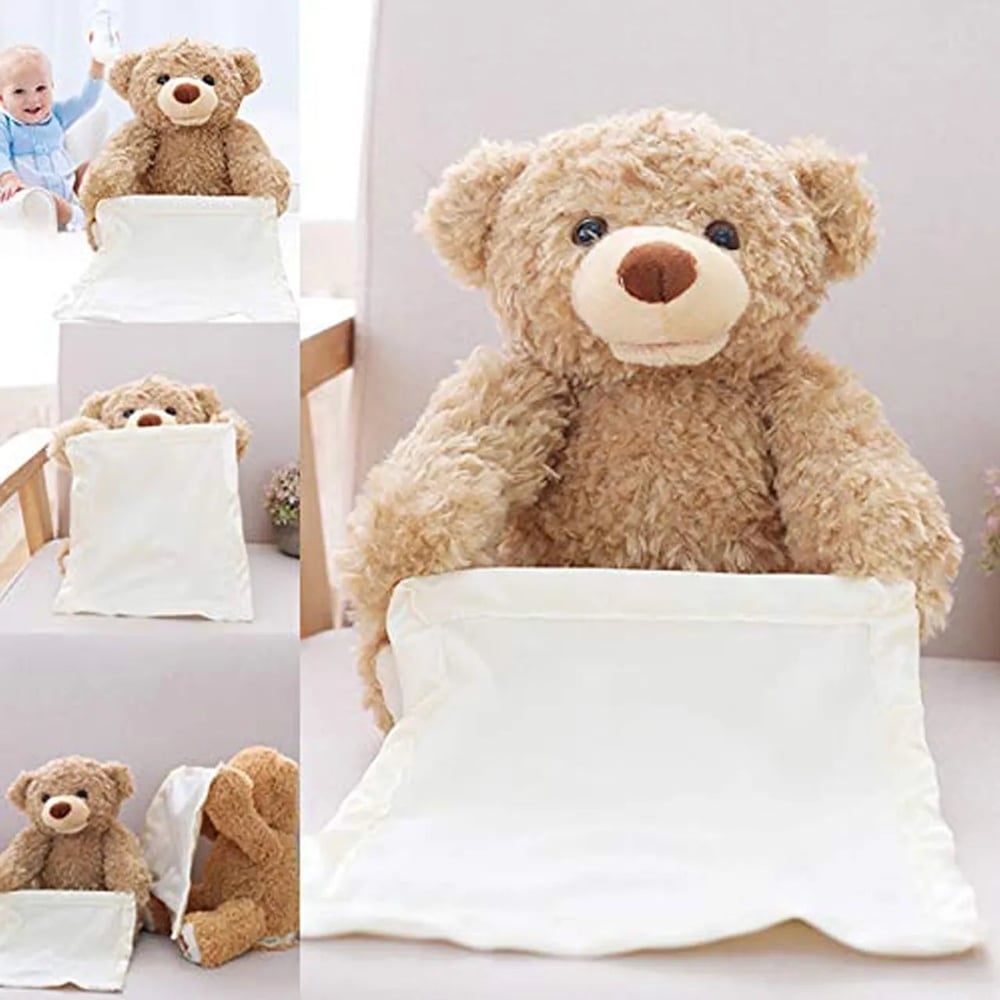 🎄🎁Christmas sales 60% OFF-🧸Peek-A-Boo Teddy Bear Plush