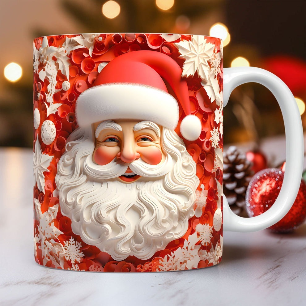 3D Christmas Creative Mug