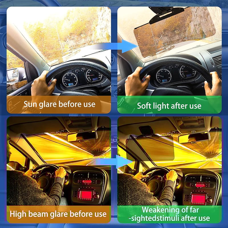🔥Christmas Sale 50% OFF - Anti-Glare Driving Visor for Sun Glare & Snow Blindness