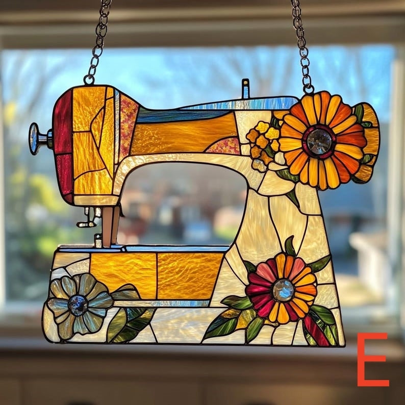 🔥🔥2025 Mother's Day Gift 50% Off--Cute Sewing Machine Suncatcher Ornament