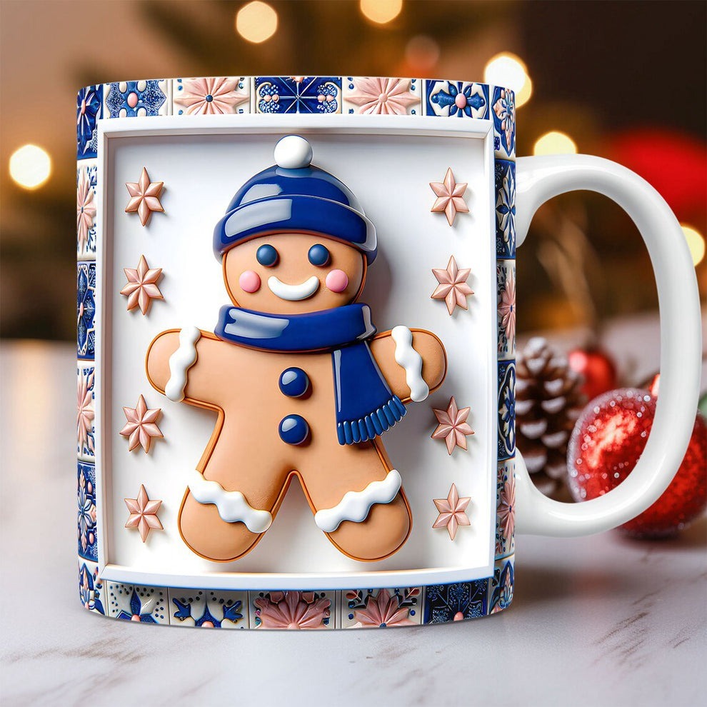 3D Christmas Creative Mug