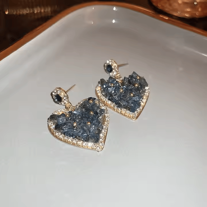 80% OFF Today Only! (4.8/5⭐⭐⭐⭐⭐)💕-Fashion Heart Earrings