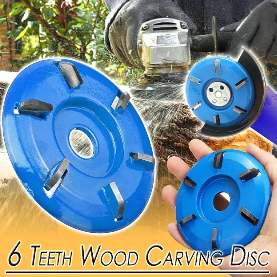 (đNew Year Hot Sale-30% OFF) 6 Teeth Wood Carving Disc