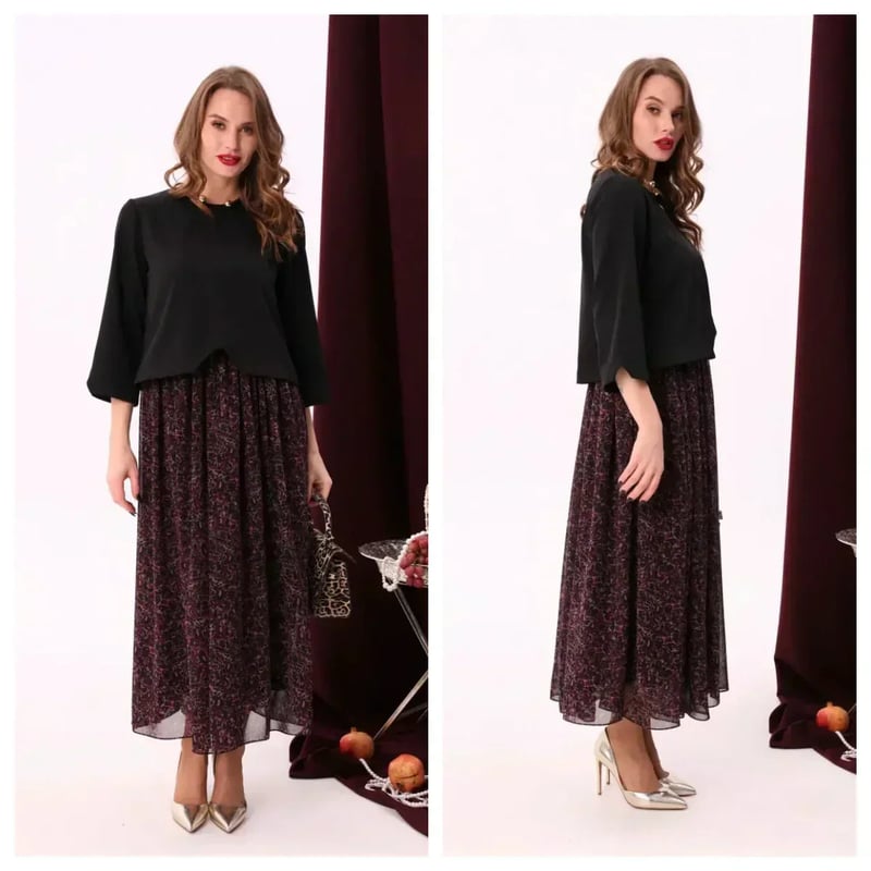 💗Skirt set with elegant bust