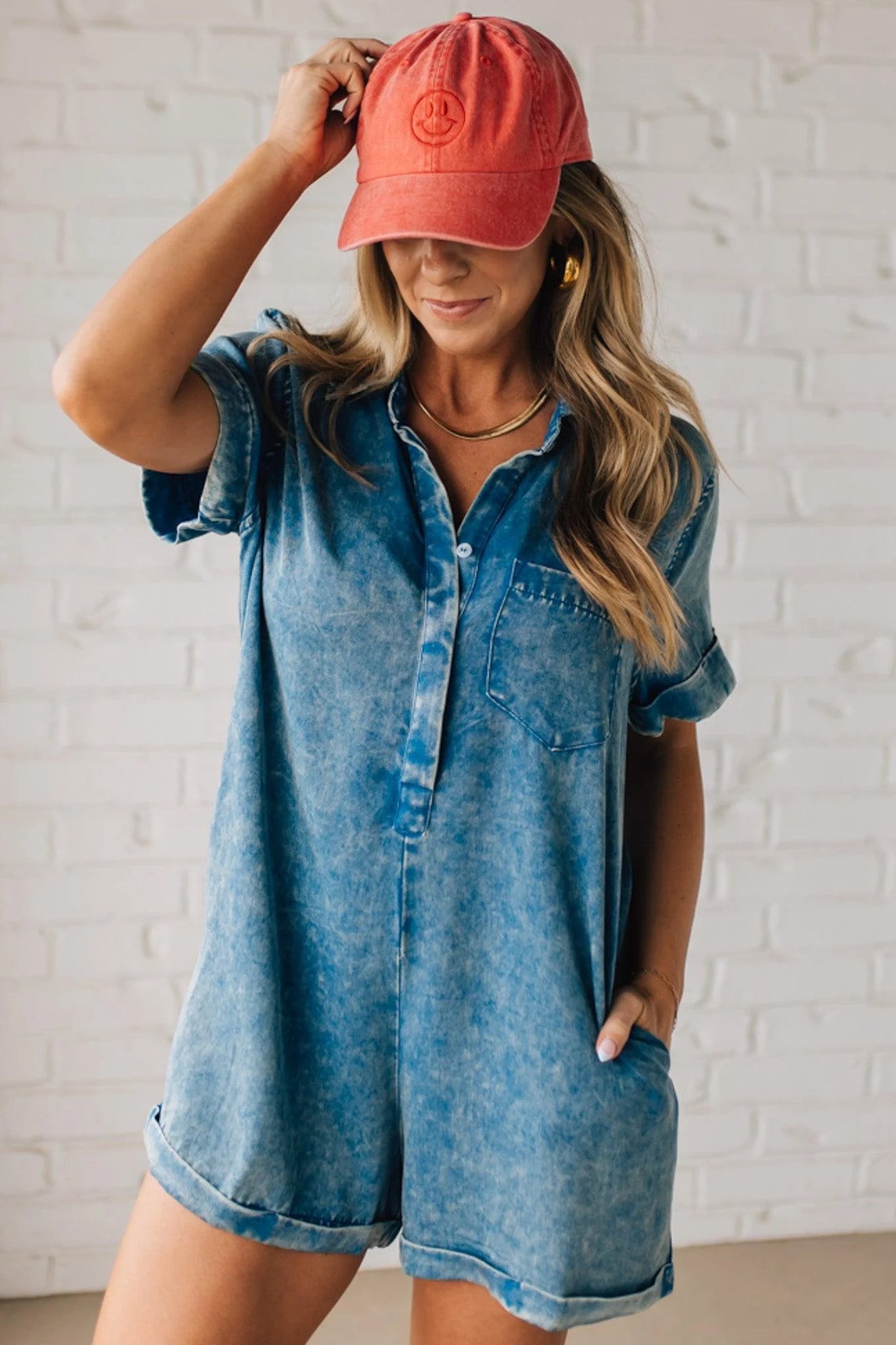 Tenley Tencel Romper
