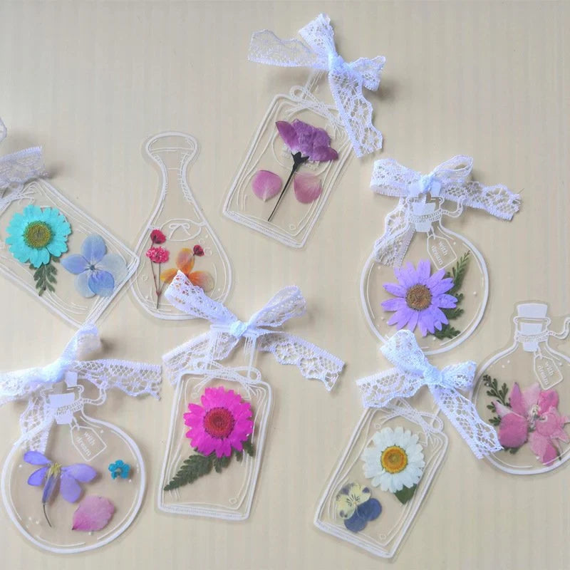 🌸Bookmarks Without Dried Flowers