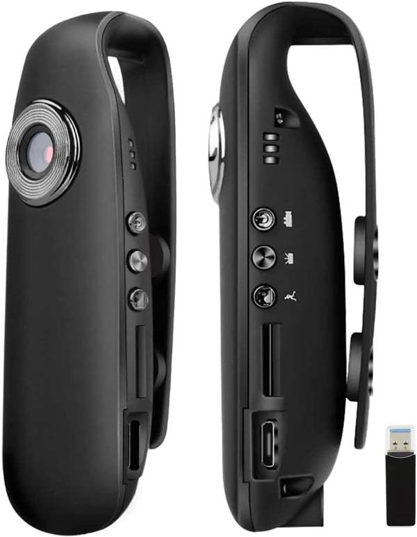 Mini Wireless Clip-on HD Body Camera