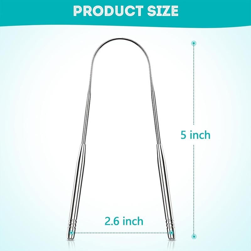 ✨LAST DAY ONLY 49% OFF🔥2 Pack Reduce Bad Breath U-Shape Stainless Steel