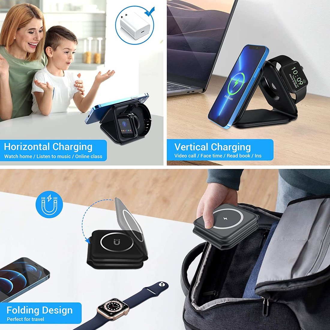 3 in 1 Wireless Charger