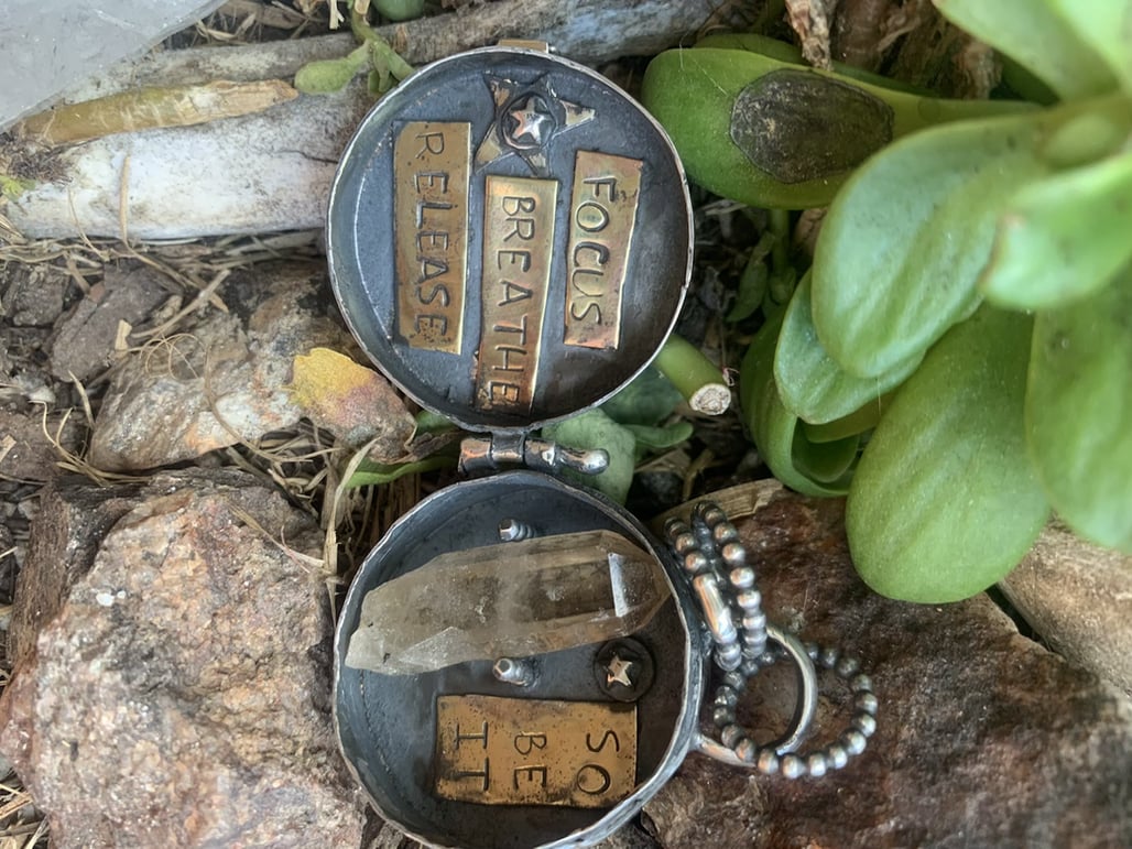 š„LAST DAY 70% OFF -925 Silver Triple Moon & Tree of Life Locket