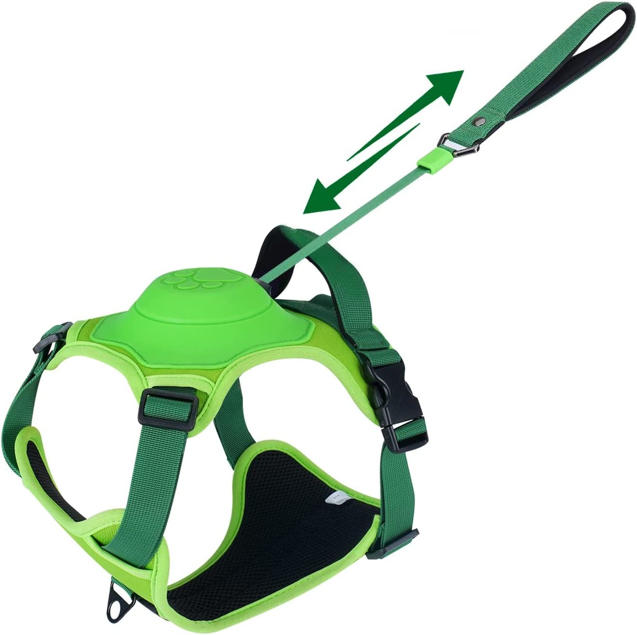 SUMMER HOT SALE - Dog Harness and Retractable Leash Set All-in-One