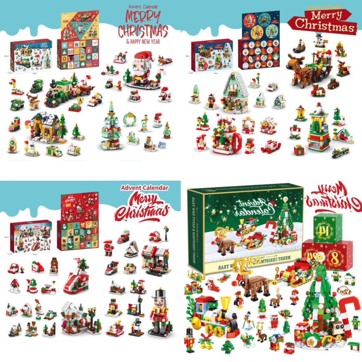 2024 Christmas Building Blocks Advent Calendar