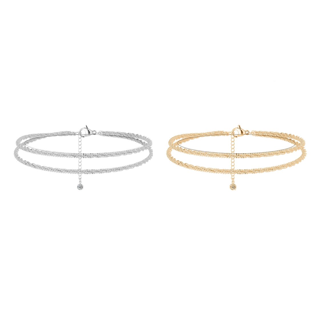 🎁Last Day Promotion 49% OFF🔥Dainty Layered Anklet For Women