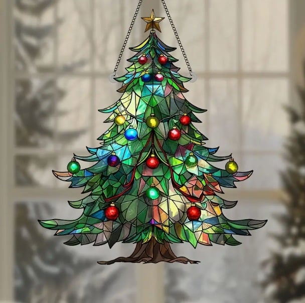 2025 Christmas Tree Sun Catchers