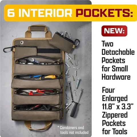 🔥Big Sale-49%🔥 Tool Roll Bag Organizers