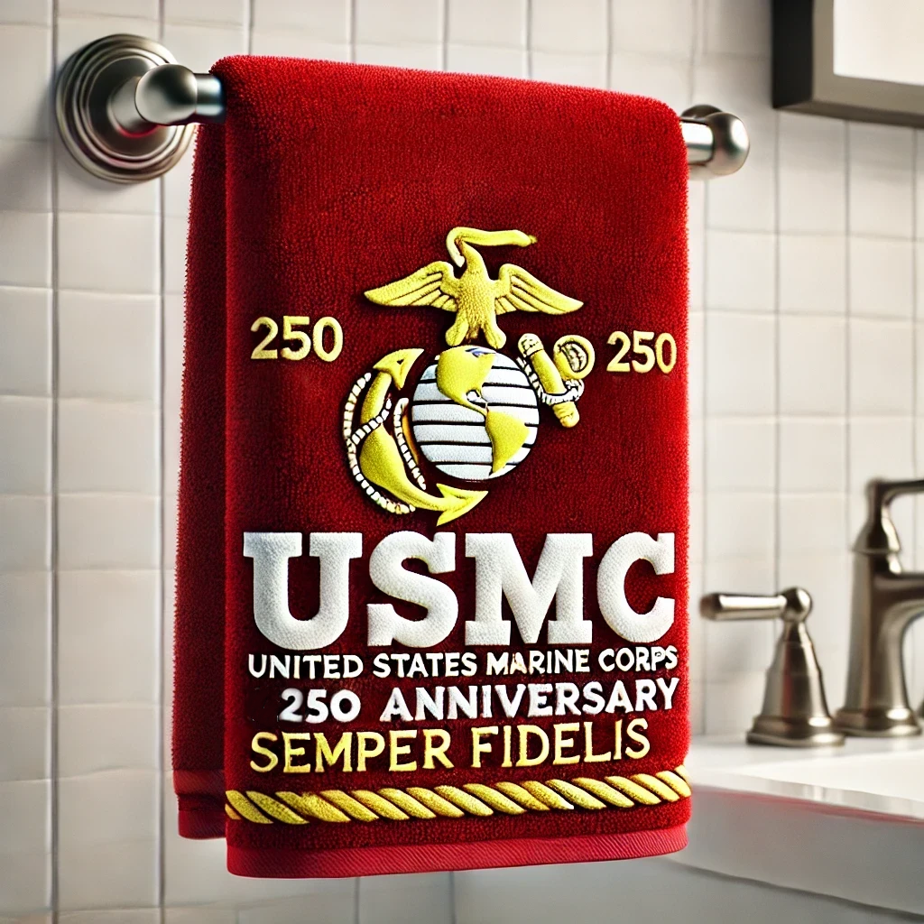 250th Anniversary Military Commemorative Towel