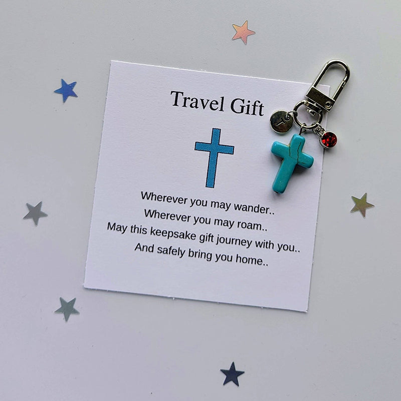 💖Keep Safe Traveling Keychain