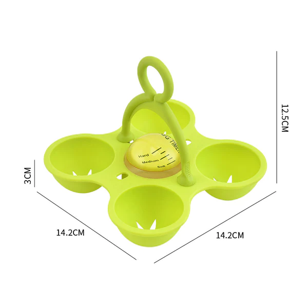 🔥Buy More Save More🔥Silicone Egg Poacher Cups with Thermochromic Timer