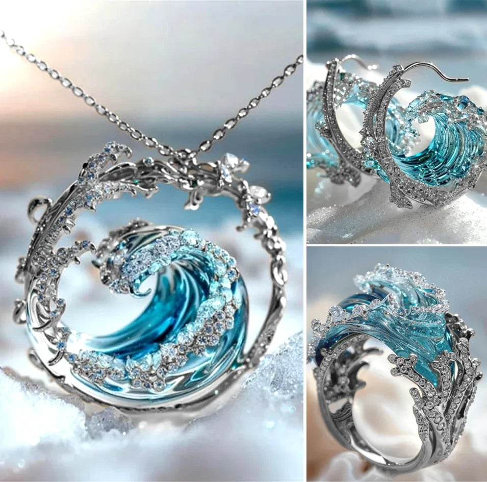 🌊S925 Sterling Silver Ocean's Oath Jewelry