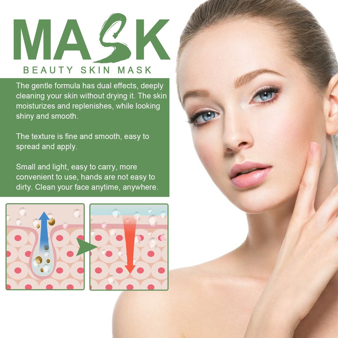 š„Green Tea Deep Cleanse Mask