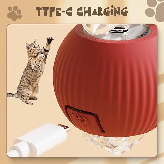🏮💥2025 New Year Pre-sale 49% OFF--🔥Smart Interactive Pet Toy Ball🐾