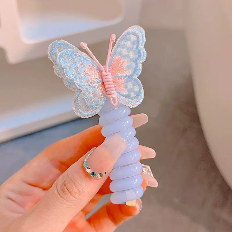 🎀Butterfly Telephone Wire Hair Bands