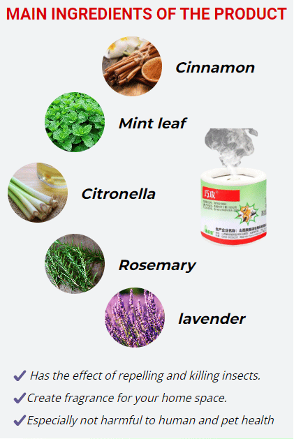 π₯π² HERBAL SMOKE REPELS INSECTS