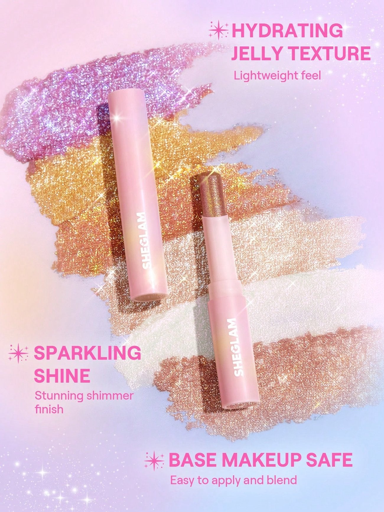 49% OFFCrystal Jelly Glaze Stick-Rosy Gem