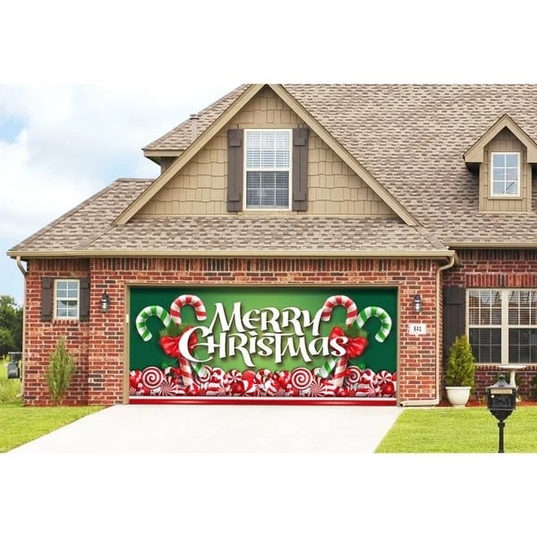 🎄Last Day Sale 49% OFF - Christmas 2024 Reusable Garage Door Decoration