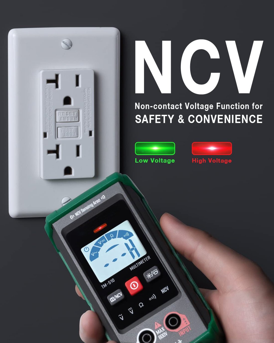 🔥Last Day 49% OFF - ⚡TA806A fully automatic multimeter