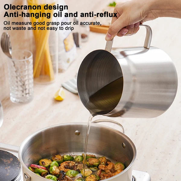 👨🍳2-in-1 304 Stainless Steel Multifunctional Oil Strainer Pot