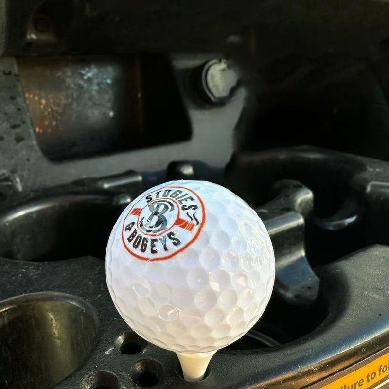 🎁Last Day Promotion 49% OFF🔥Golf Ball Cigar Holder - Golf Gift for Him by Stogie Golf