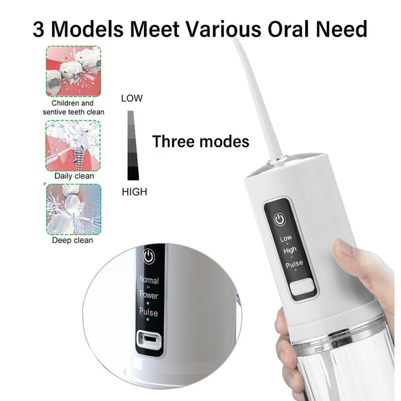 3 Modes Protable Electric Dental Oral Irrigators