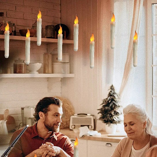 Fantasy Floating Candles with Wand Remote