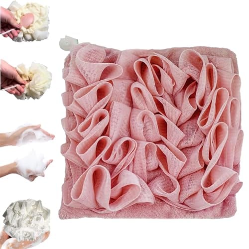 2-in-1 Bath Sponge & Washcloth