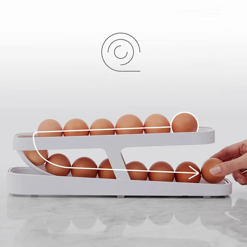 Rolldown Refrigerator Egg Dispenser