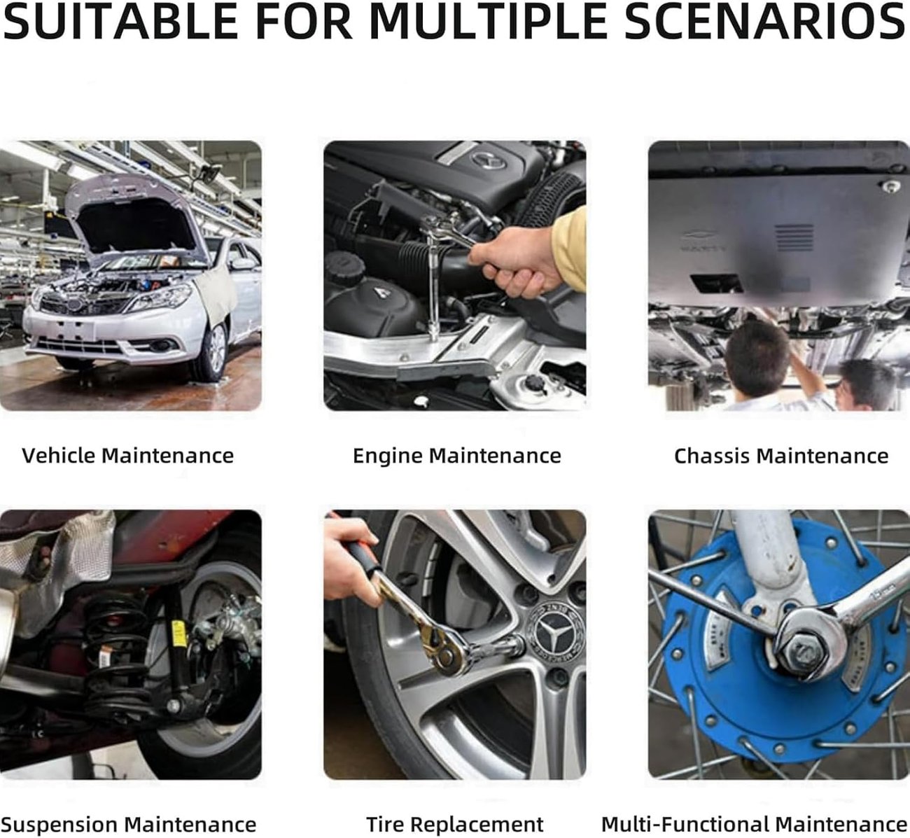 🎅Christmas Promotion 49%OFF🔥-🔧Cordless Electric Slim Ratchet Set