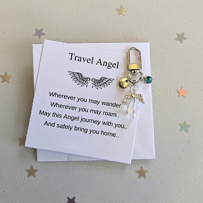 💖Keep Safe Traveling Keychain