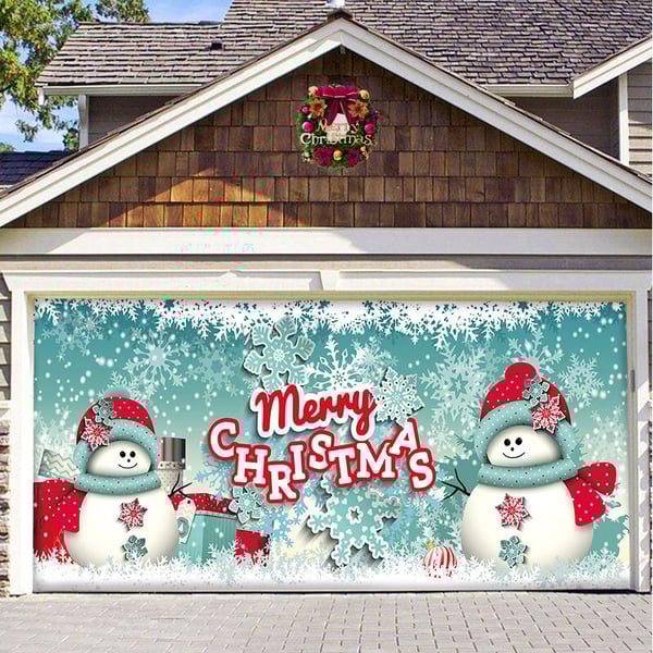 🎄Last Day Sale 49% OFF - Christmas 2024 Reusable Garage Door Decoration