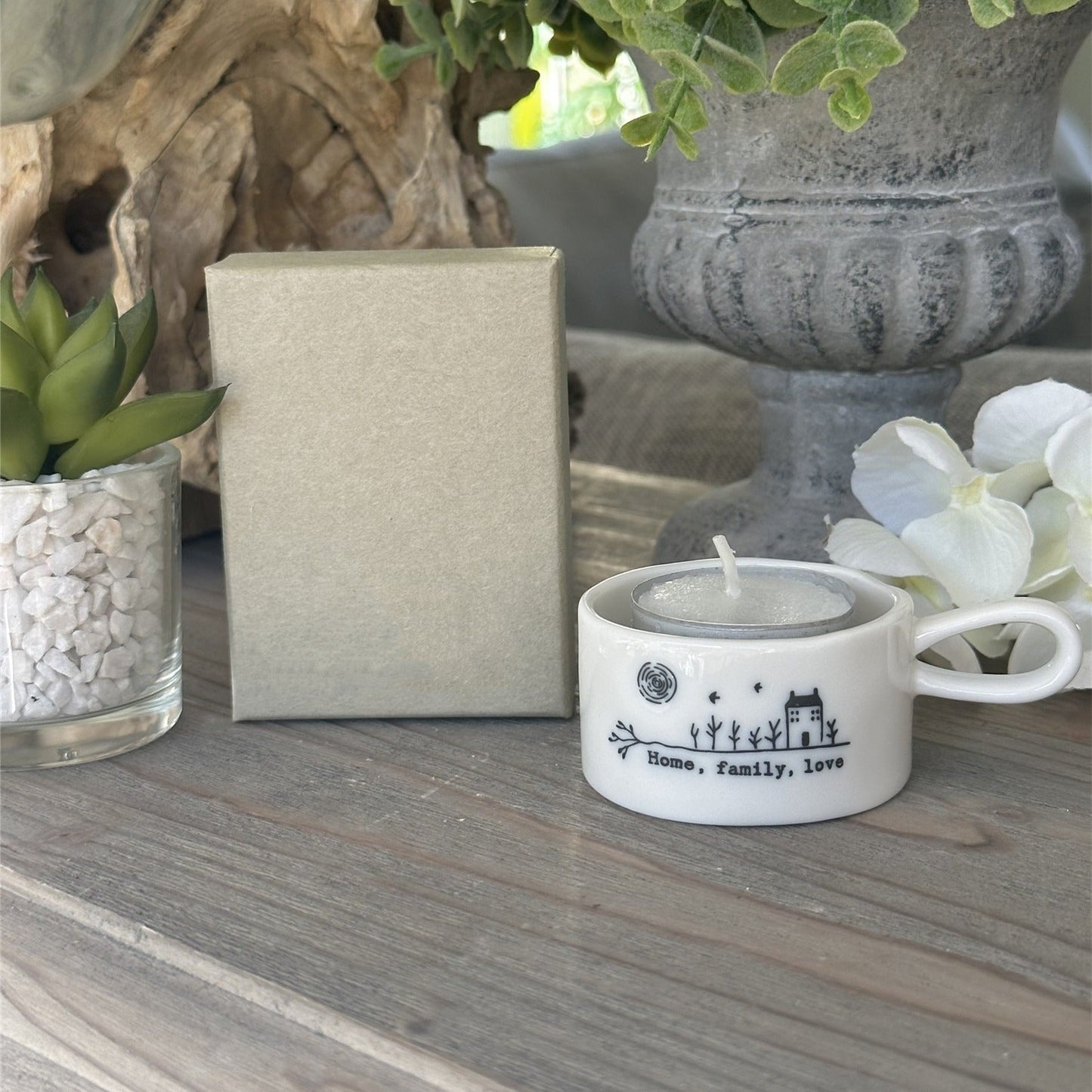 🕯️Handled Tea Light Holder - Good Friends Light Up The World✨