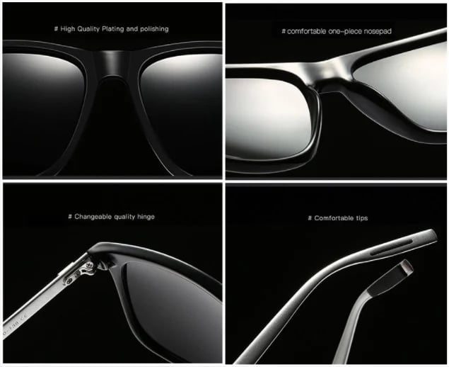 2024 New Design Aluminum Magnesium Men Polarized Sunglasses