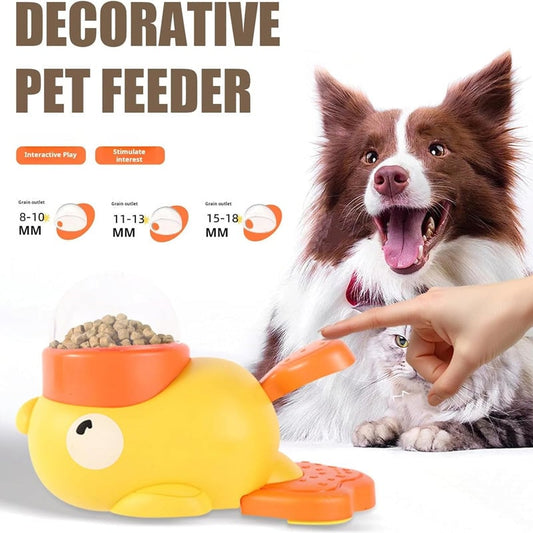 2-in-1 Interactive Dog Puzzle Toy & Slow Feeder