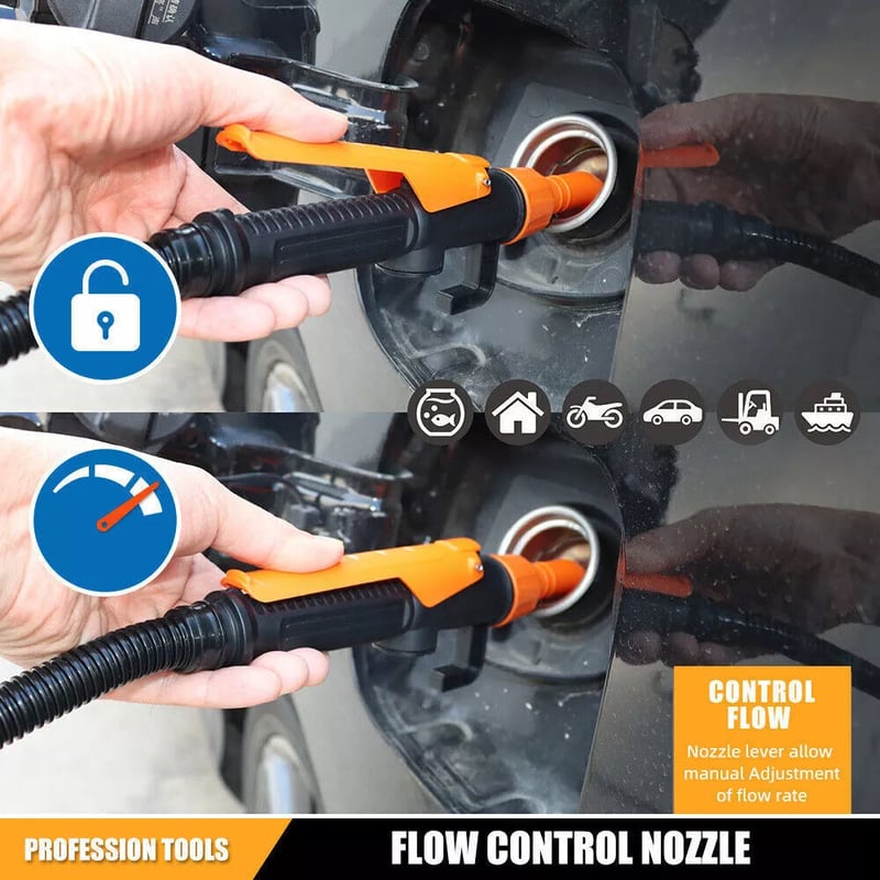 2025 Upgrade Portable Power Battery Pump